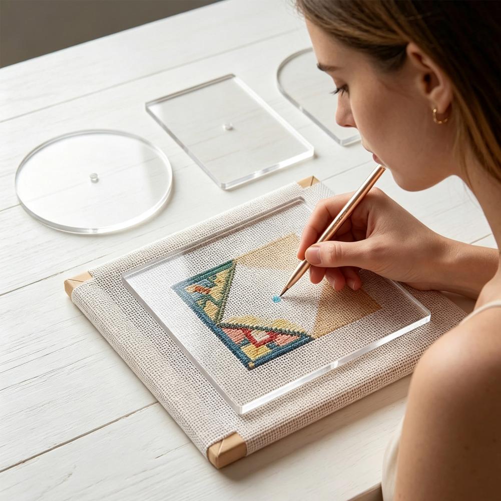 5PCS Embroidery Acrylic Templa - Embroidery Craft ulasan dan harga