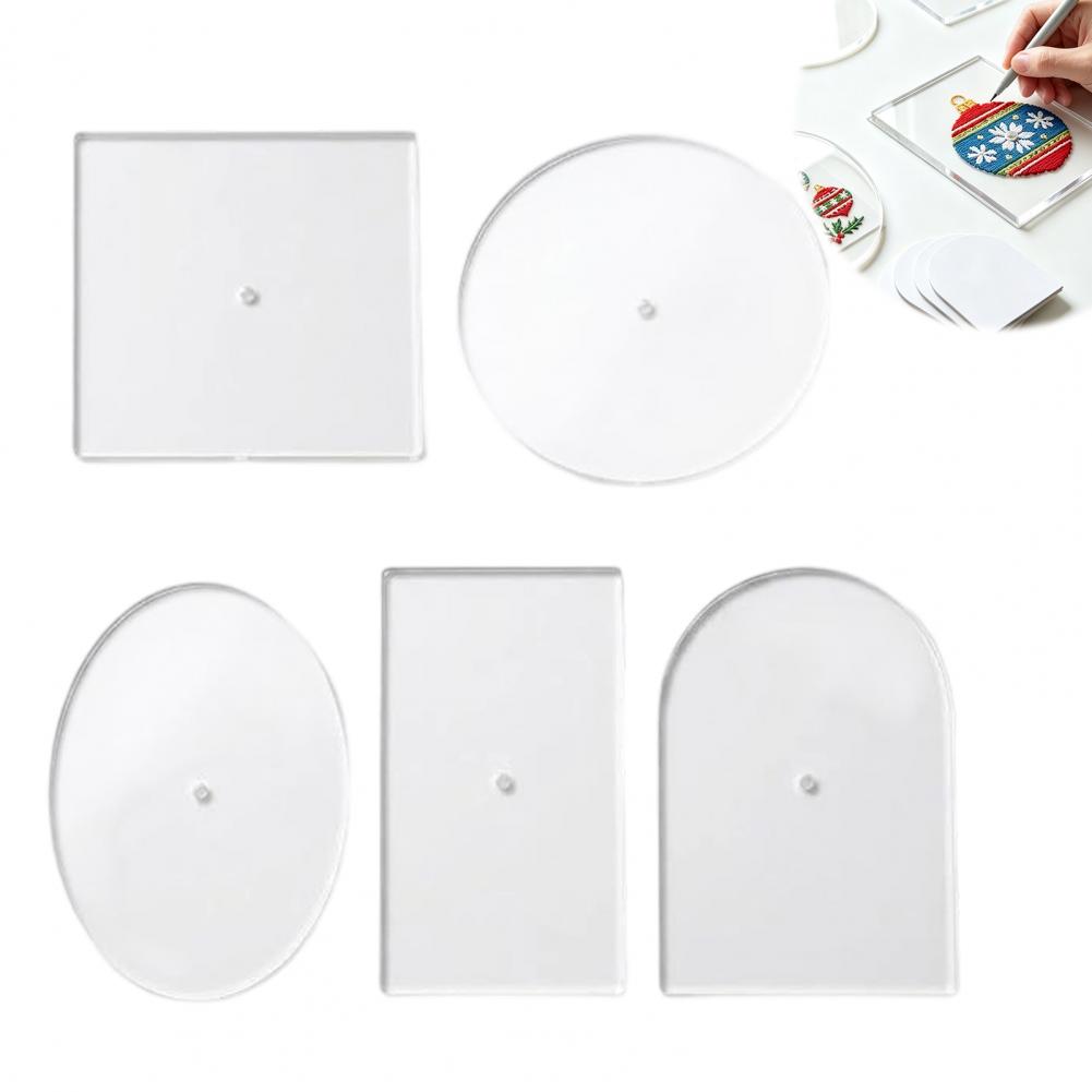 5PCS Embroidery Acrylic Templa - Embroidery Craft ulasan dan harga