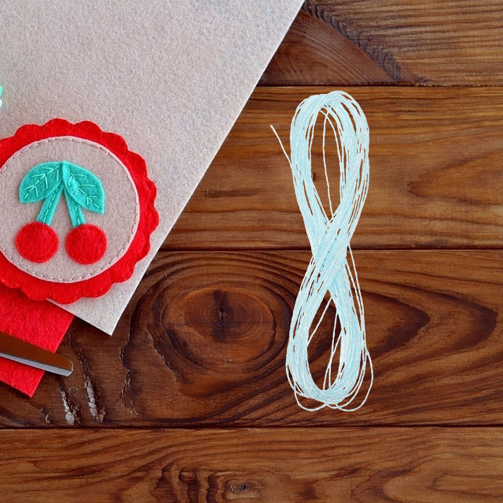 6 Rolls DIY Pearlescent Embroi - Embroidery Craft ulasan dan harga