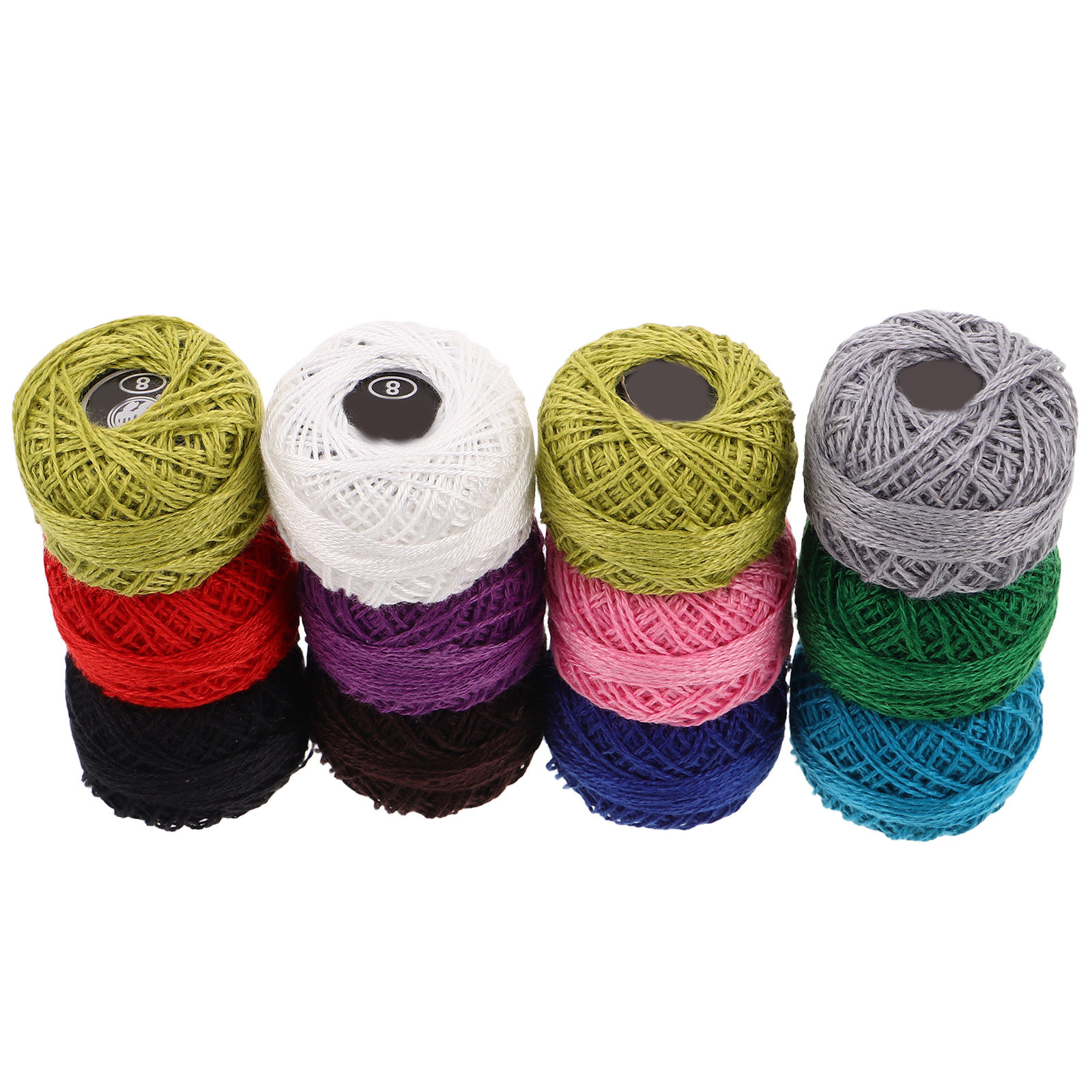 12Pcs Cotton Embroidery Thread - Embroidery Craft ulasan dan harga